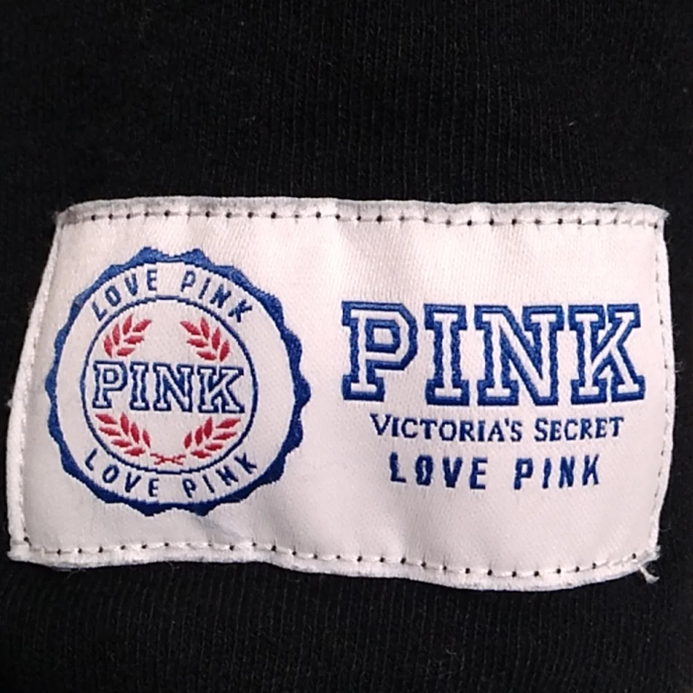 FIRM! PINK Victoria's Secret Half Zip Pullover W/Hood Sz.M Gently Worn (BX85) - Picture 5 of 11